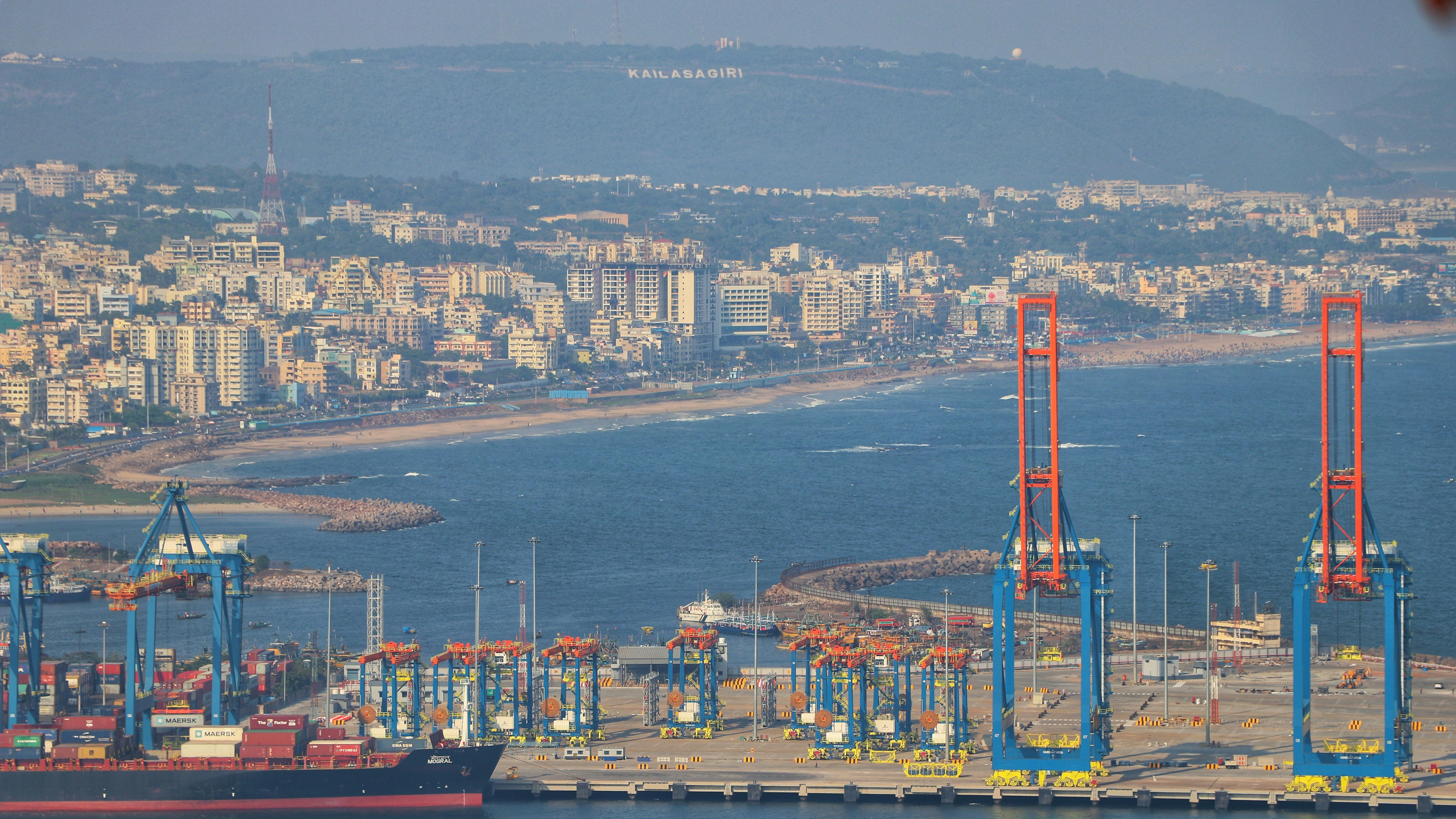 Vizag coastline